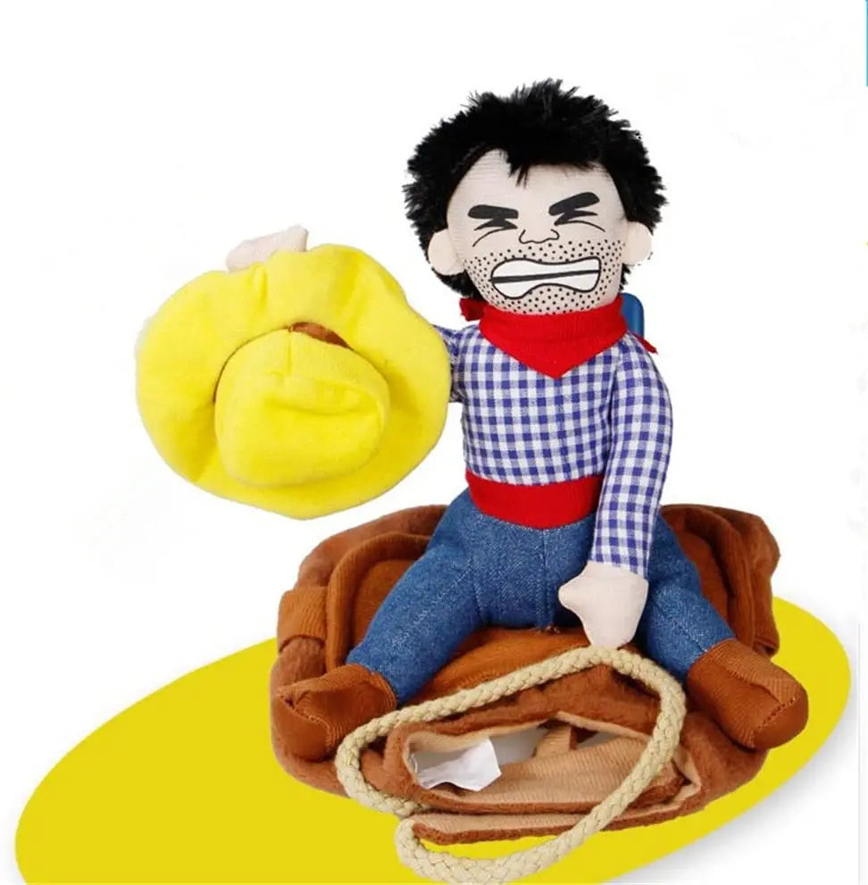 Cowboy Rider Dog Costume