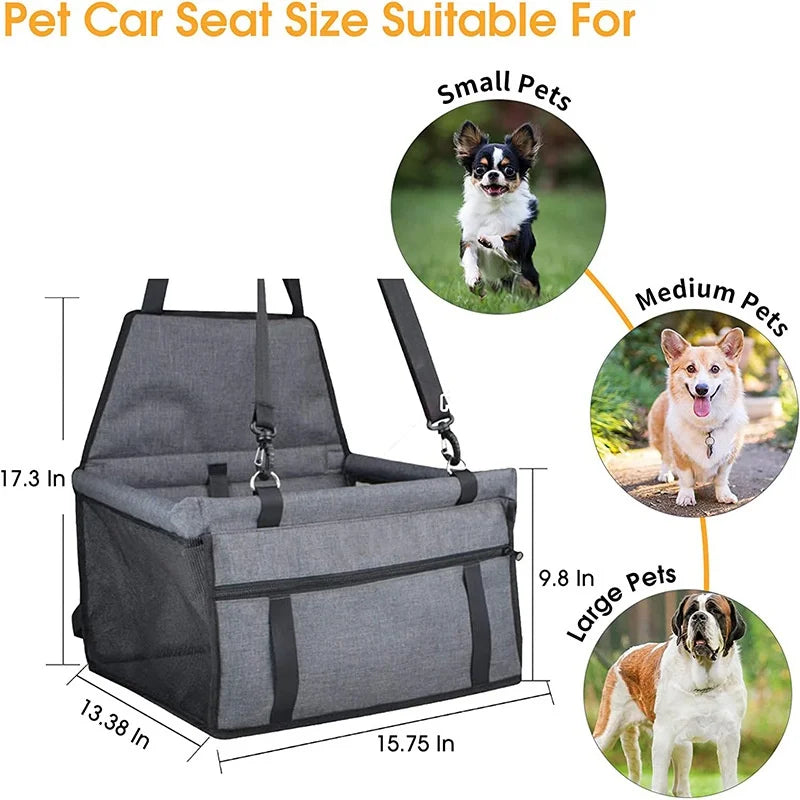 Dog Car Seat Cover & Foldable Pet Hammock