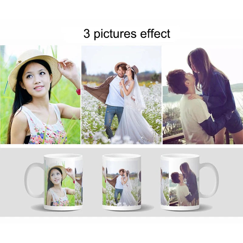 Personalized Magic Color-Changing Mug — Custom Photo, Logo & Text