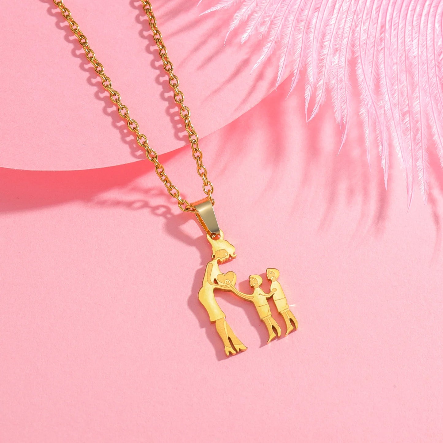 Personalized Mama & Kids Family Necklace
