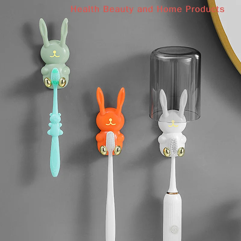 Cute Rabbit Wall Hook — Punch-Free Strong Adhesive Multifunctional Hanger