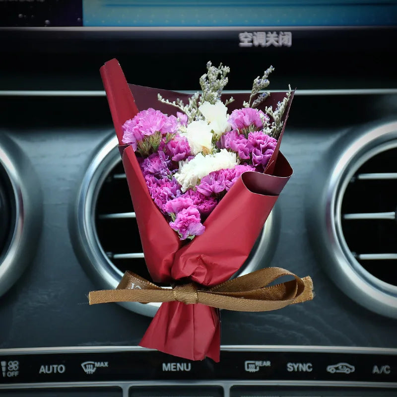 Dried Flower Car Air Freshener Vent Clip