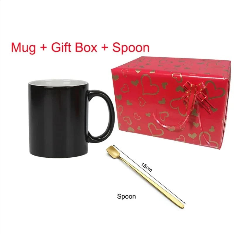 Personalized Magic Color-Changing Mug — Custom Photo, Logo & Text