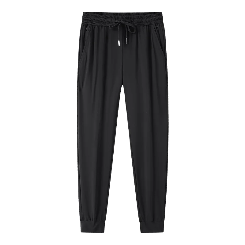 Men's Plus Size Ice Cool Casual Pants – Loose Elastic Waist Trousers (M–9XL)