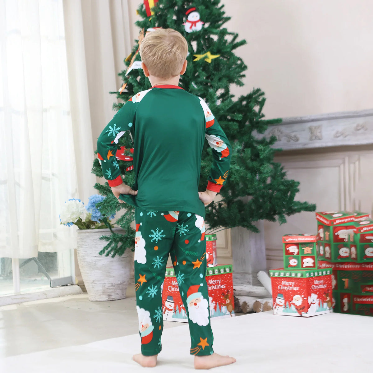 Santa Claus Family Matching Pajama Set