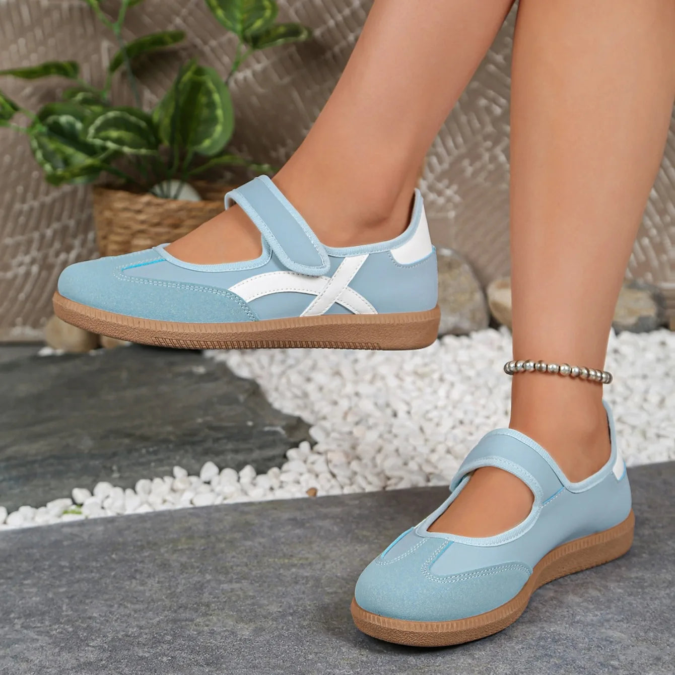 Women's Soft Bottom Comfort Loafers — Trendy Casual Sneakers for Spring & Autumn
