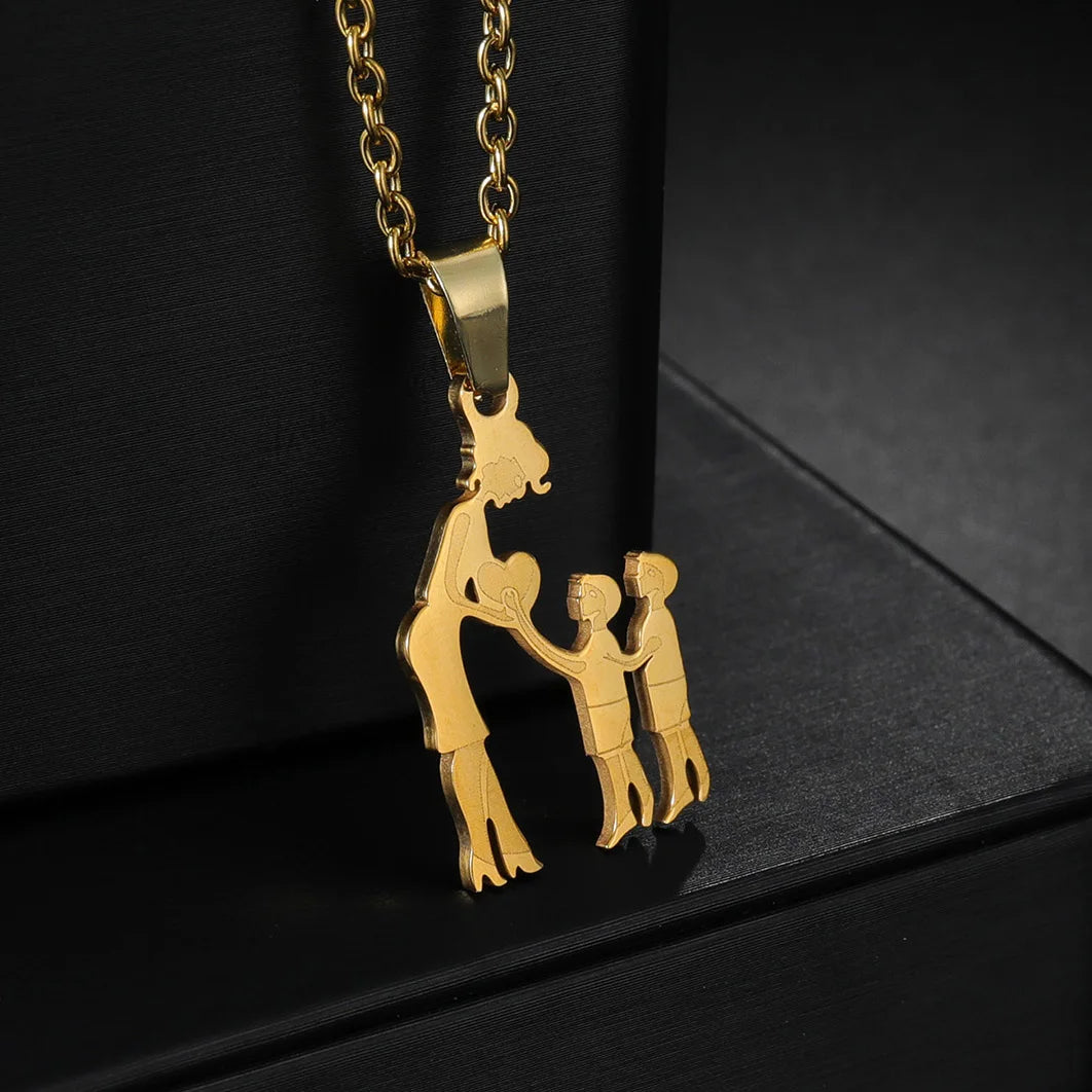 Personalized Mama & Kids Family Necklace