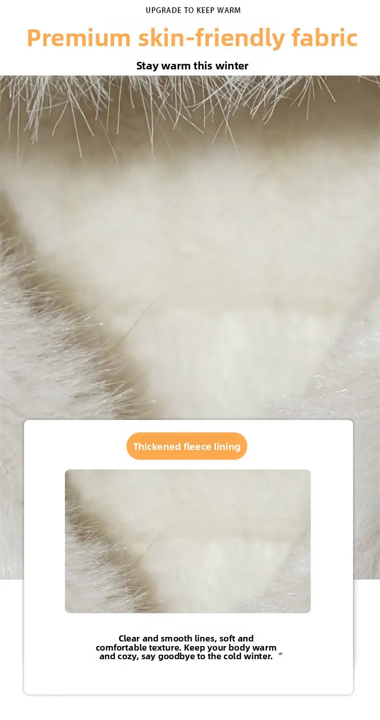 Adorable Faux Fur Cat Coat for Kids — Warm Winter Jacket