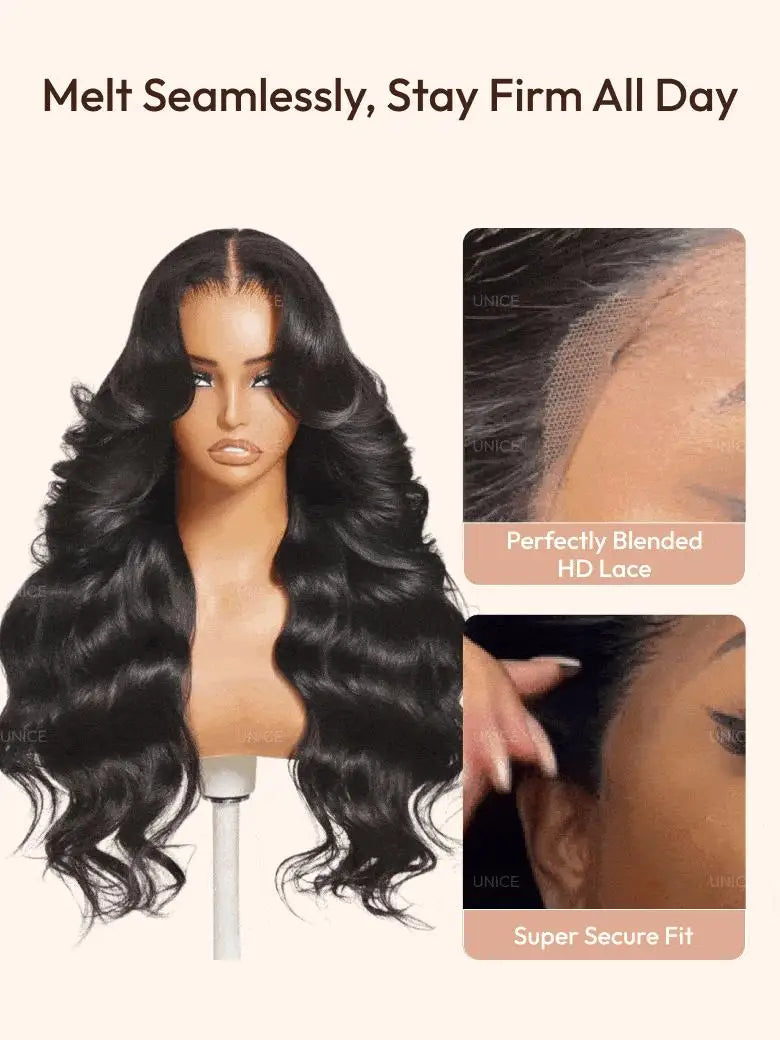 13x4 HD Lace Front Body Wave Wig | Pre-Everything Glueless Human Hair Wig