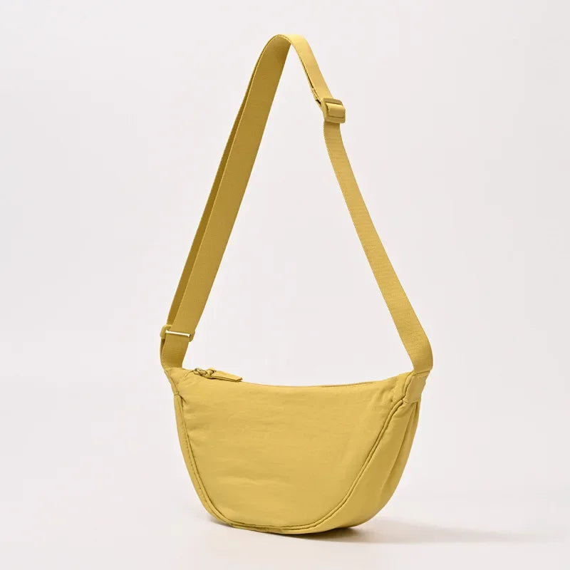 Nylon Hobos Women's Shoulder Dumpling Bag Large Capacity Travel Crossbody Half Moon Bags Outdoor Phone Pouch Handbags Wholesale