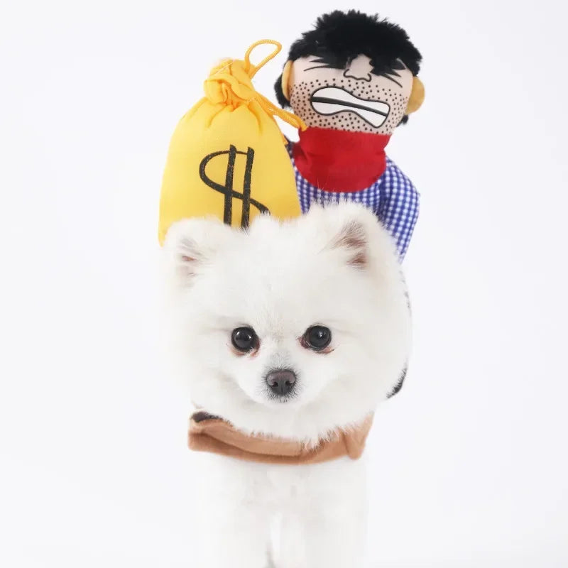 Halloween 3-Piece Dog & Cat Costume Set