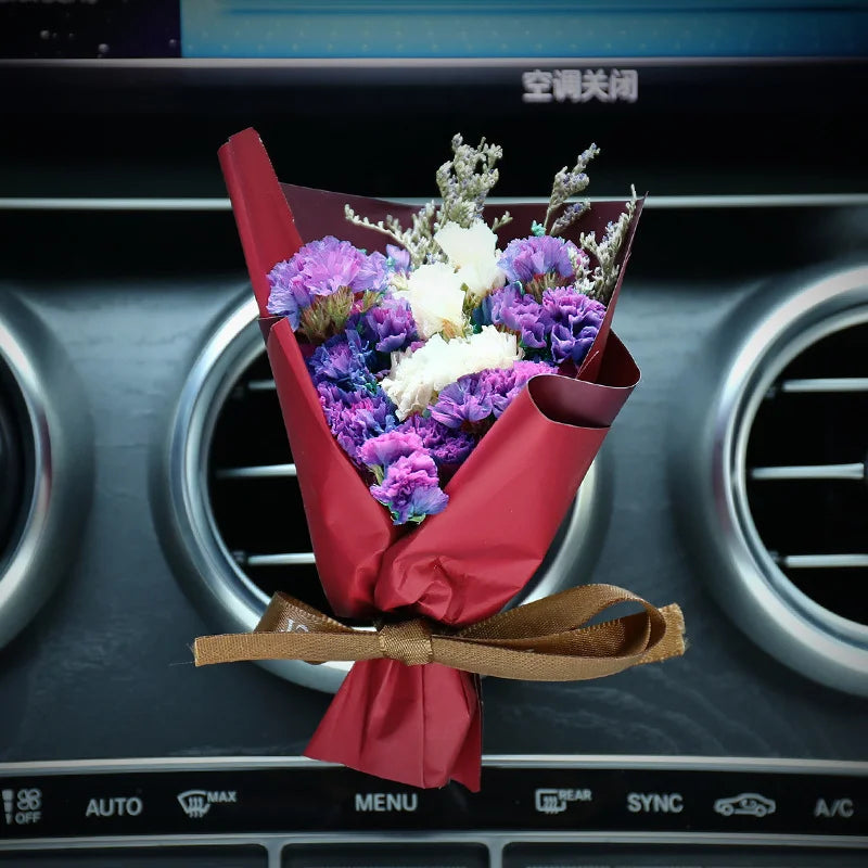 Dried Flower Car Air Freshener Vent Clip