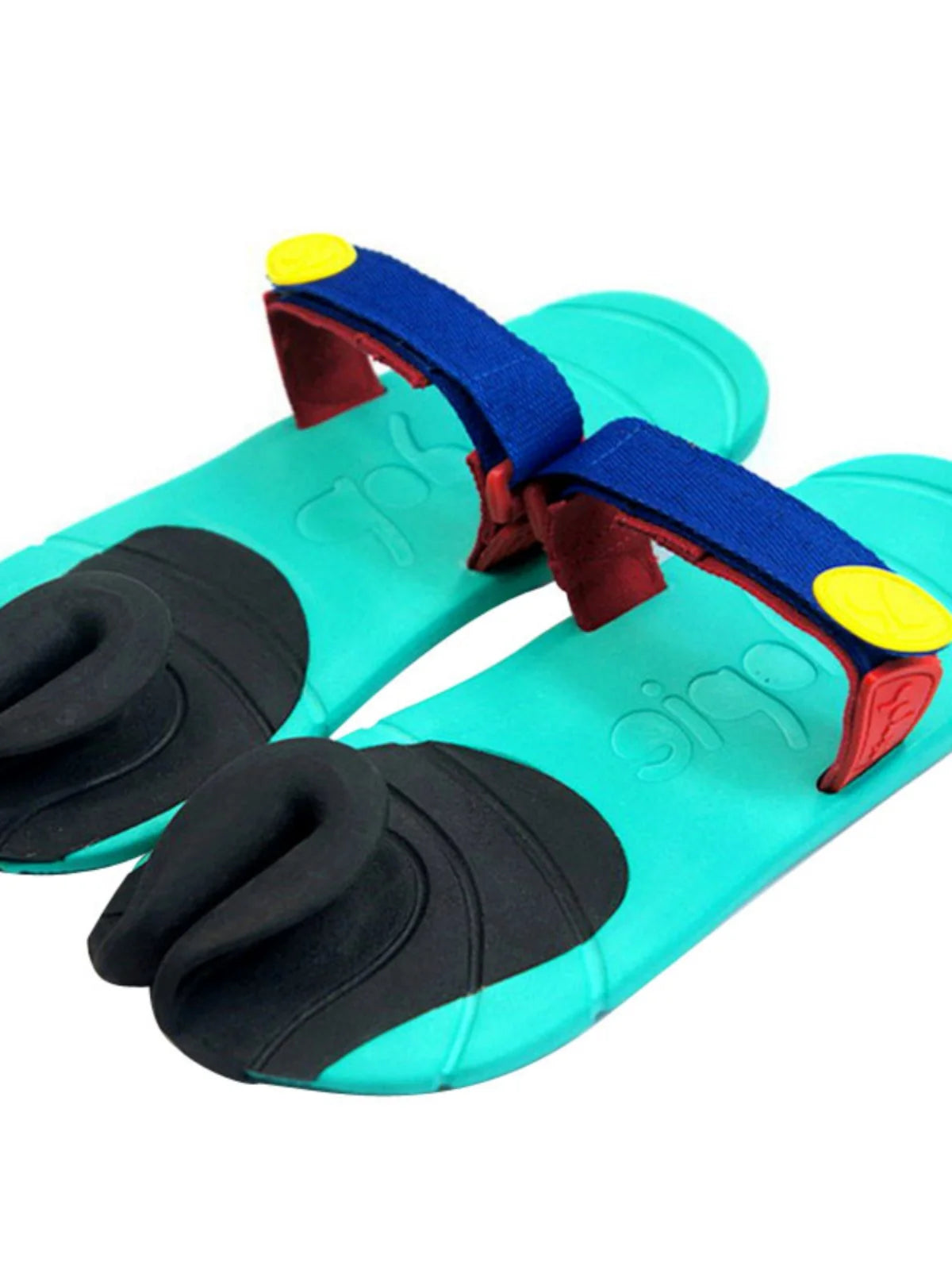 Unisex Comfortable Breathable Toe Separating Slippers Anti-Slip Fashionable Hollow out Design EVA Insole Rubber Outsole