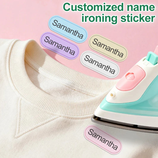 Personalized Iron-On Labels – Machine Washable Name Tags for Clothes