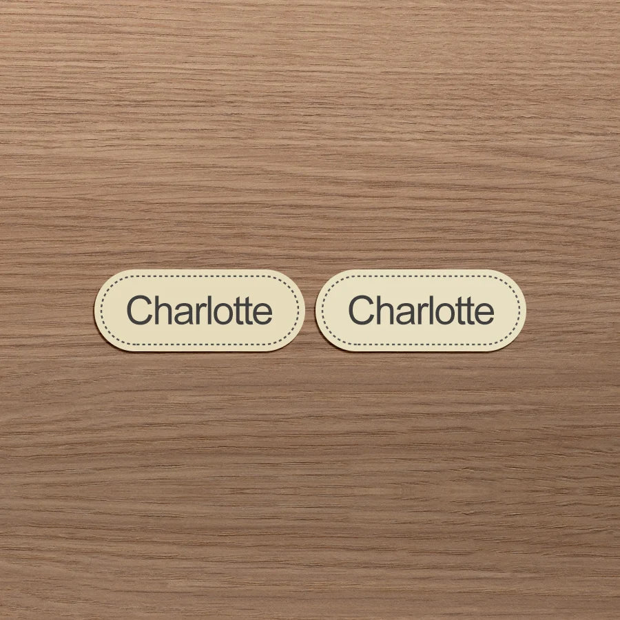 Personalized Iron-On Labels – Machine Washable Name Tags for Clothes
