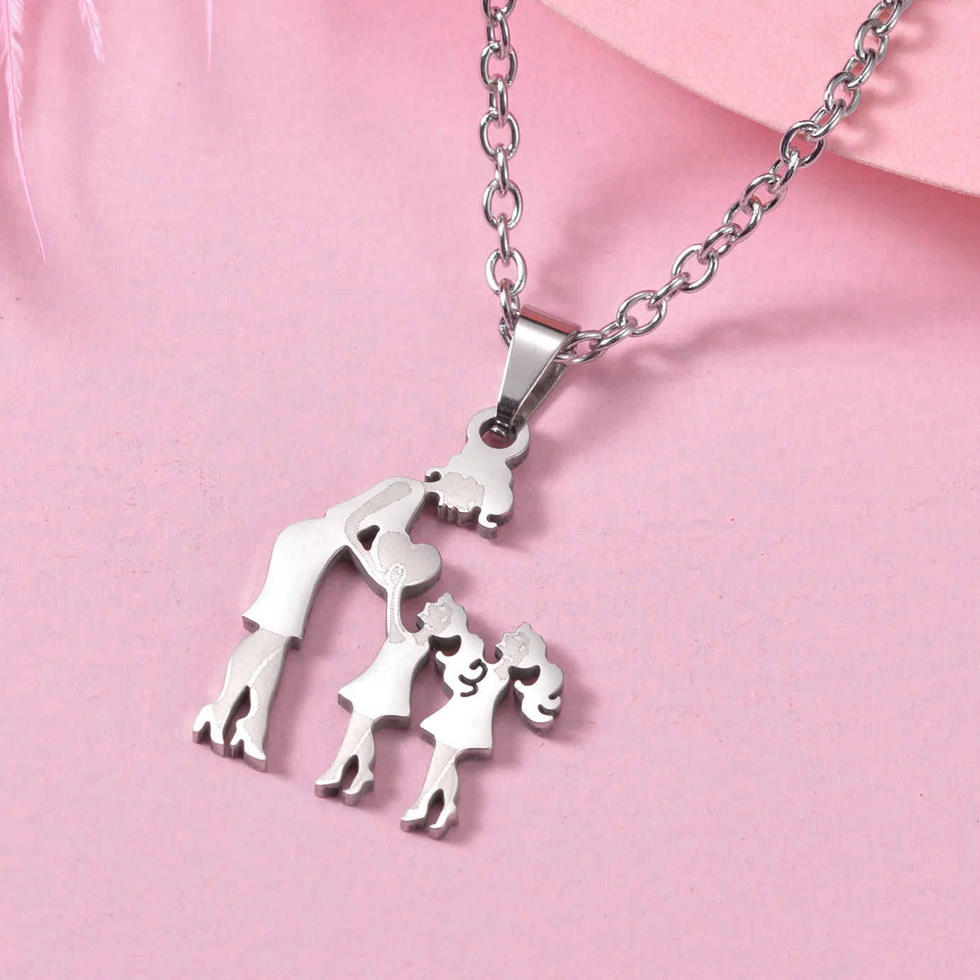Personalized Mama & Kids Family Necklace