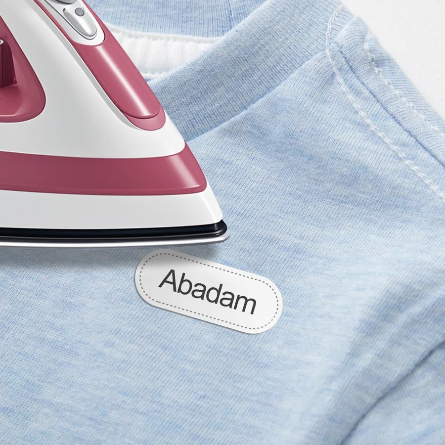 Personalized Iron-On Labels – Machine Washable Name Tags for Clothes