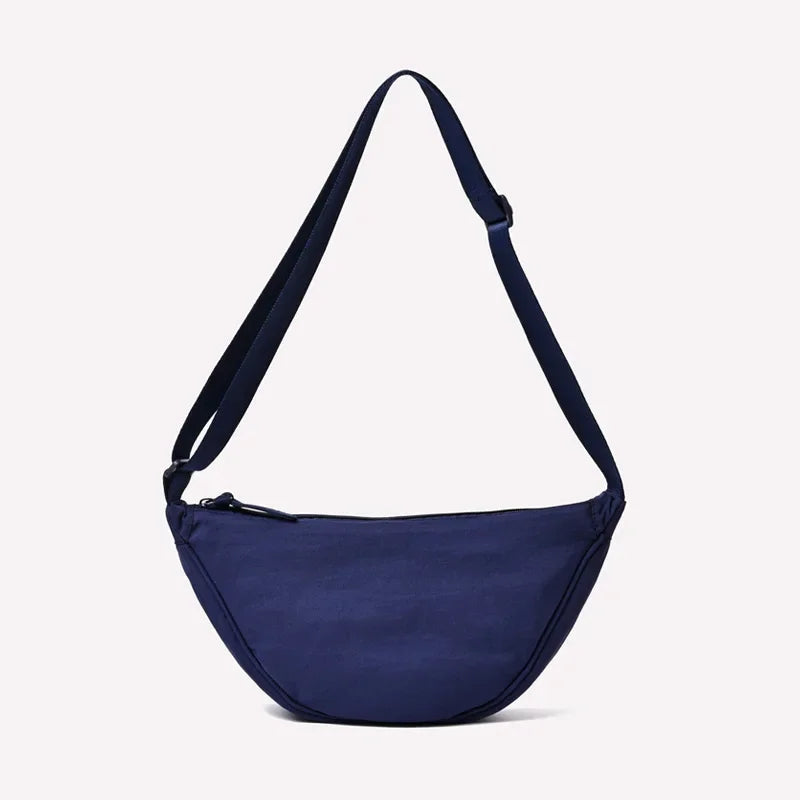Nylon Hobos Women's Shoulder Dumpling Bag Large Capacity Travel Crossbody Half Moon Bags Outdoor Phone Pouch Handbags Wholesale