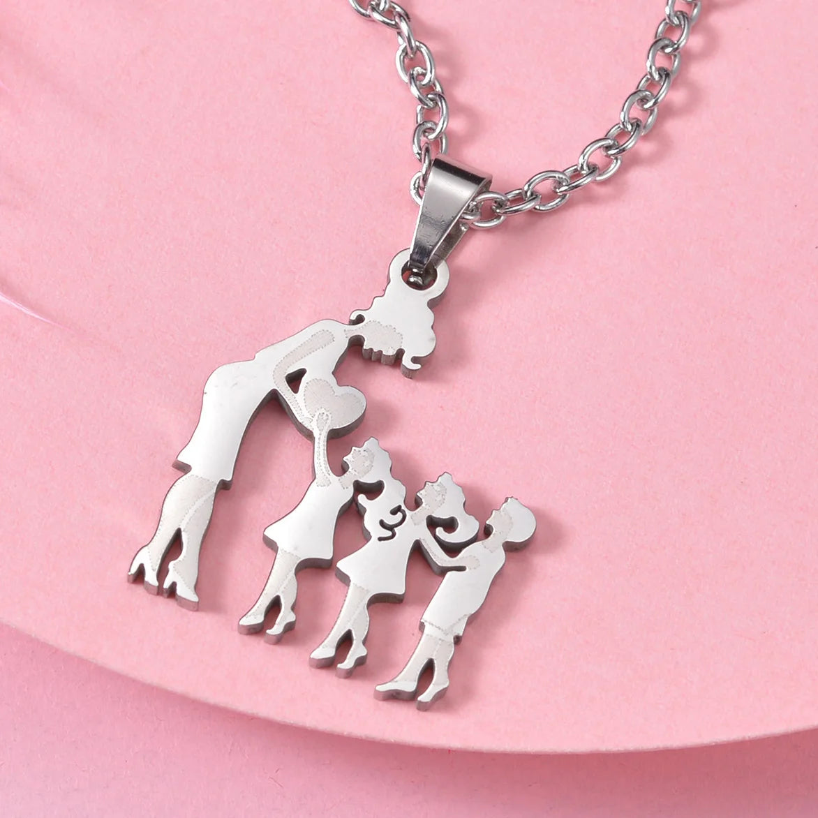 Personalized Mama & Kids Family Necklace