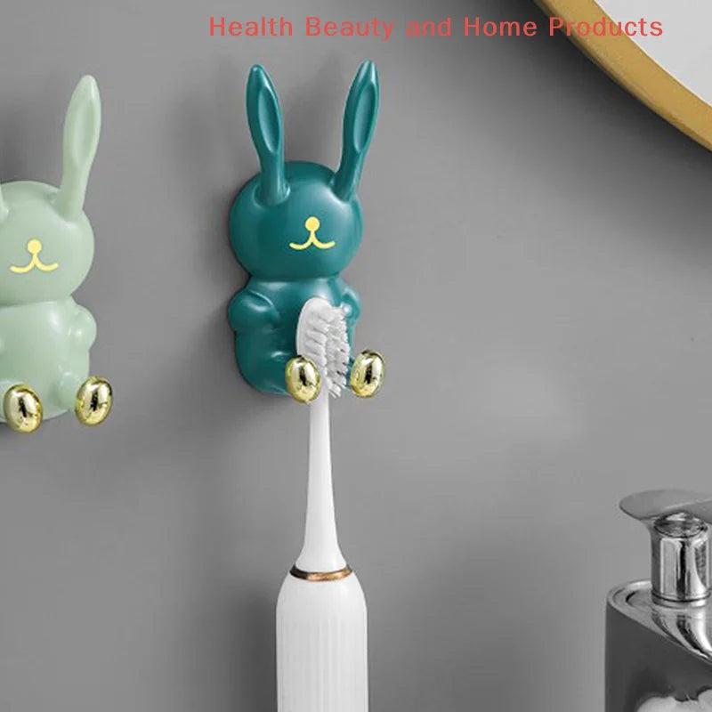 Cute Rabbit Wall Hook — Punch-Free Strong Adhesive Multifunctional Hanger
