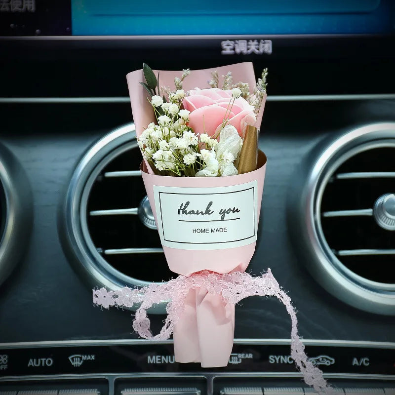 Dried Flower Car Air Freshener Vent Clip