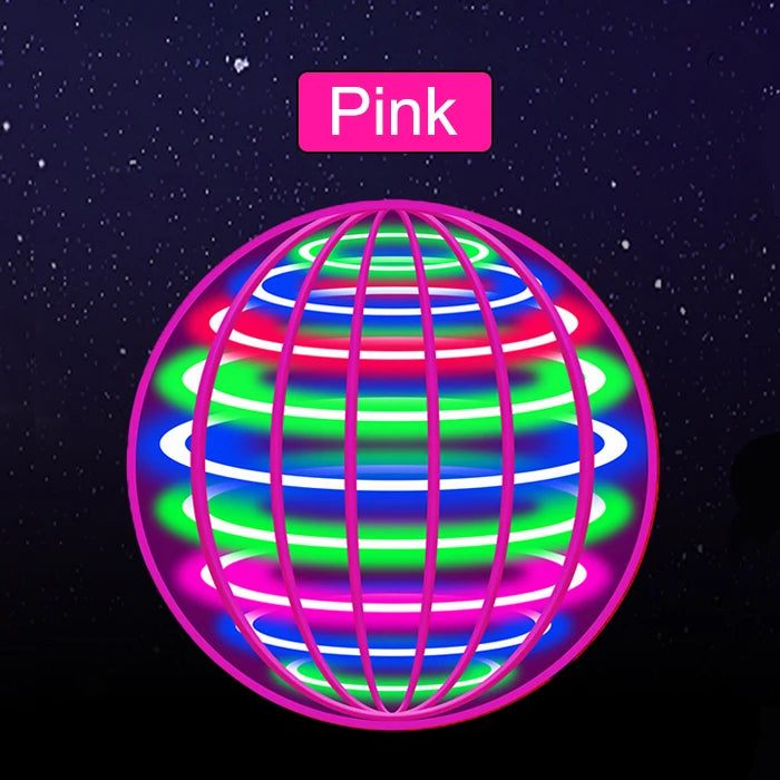 Flying Spinner Ball Toy — LED Hover Boomerang with Remote Control