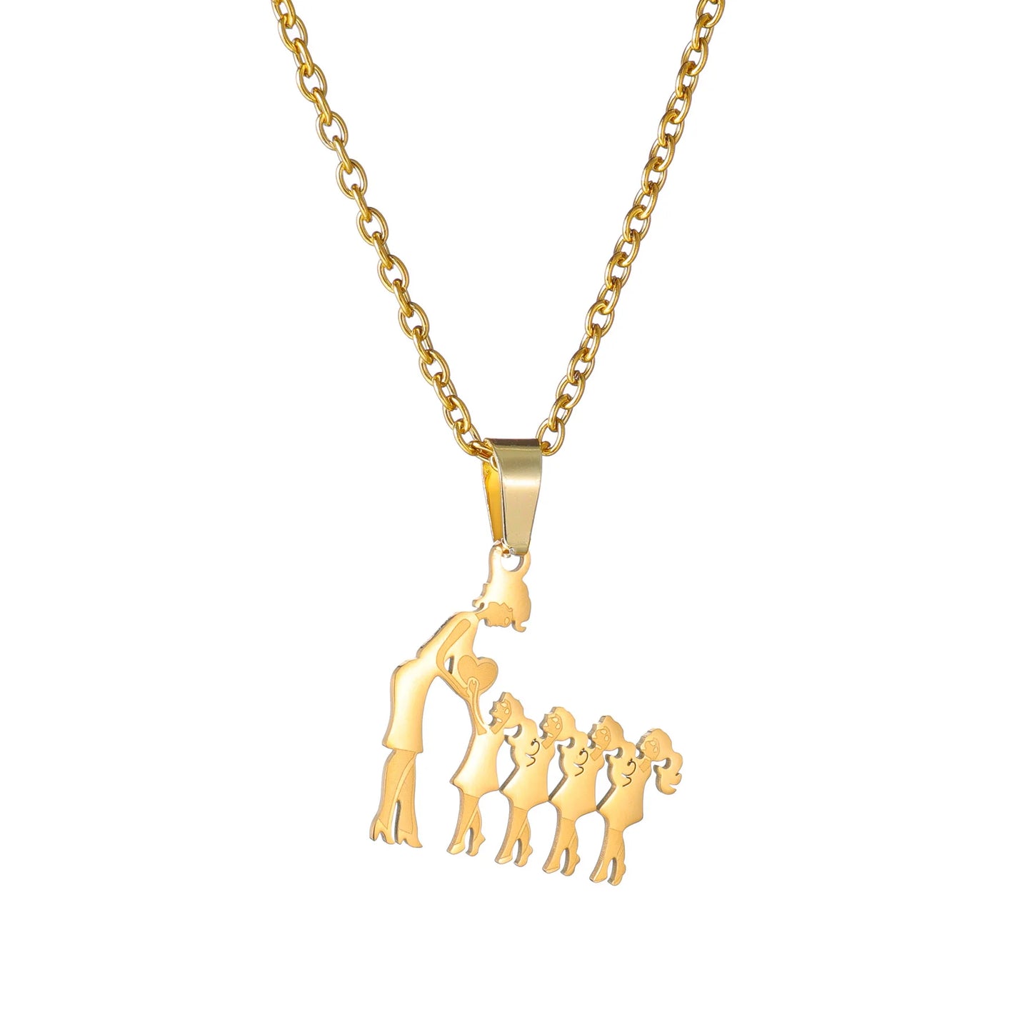 Personalized Mama & Kids Family Necklace