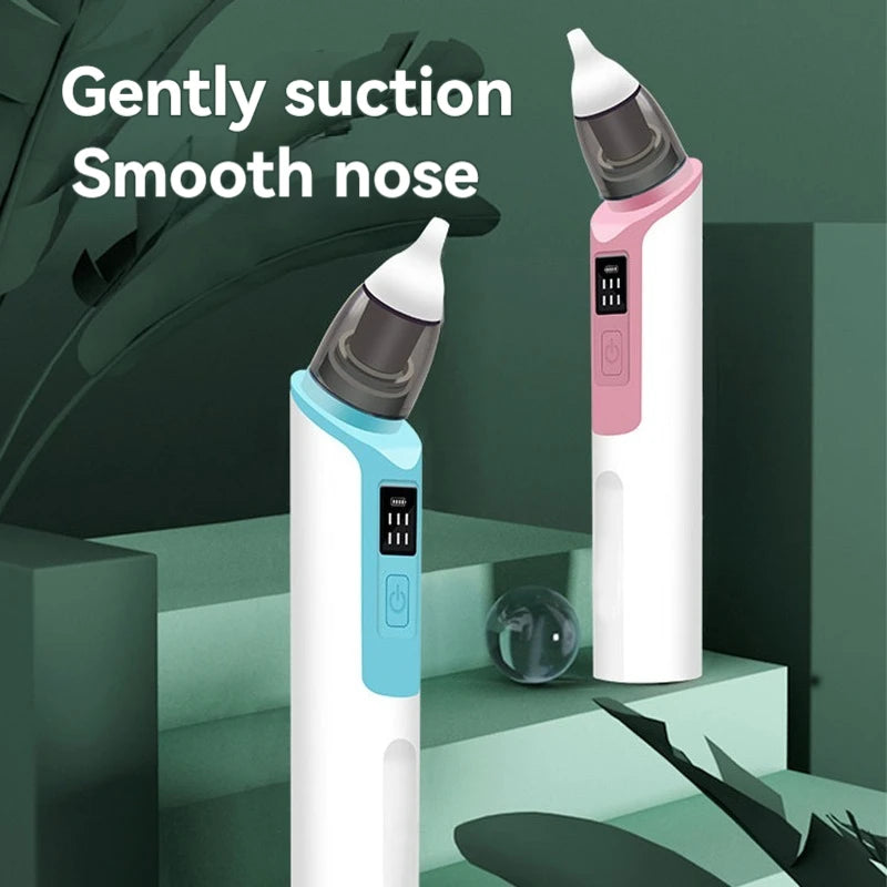 Baby Electric Nasal Aspirator — Rechargeable Newborn Nose Cleaner