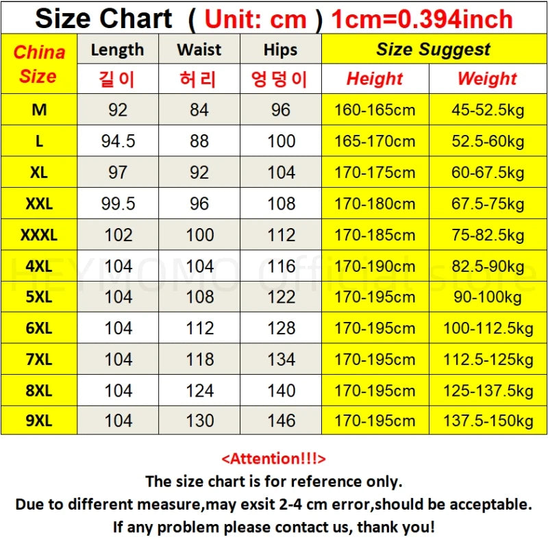 Men's Plus Size Ice Cool Casual Pants – Loose Elastic Waist Trousers (M–9XL)