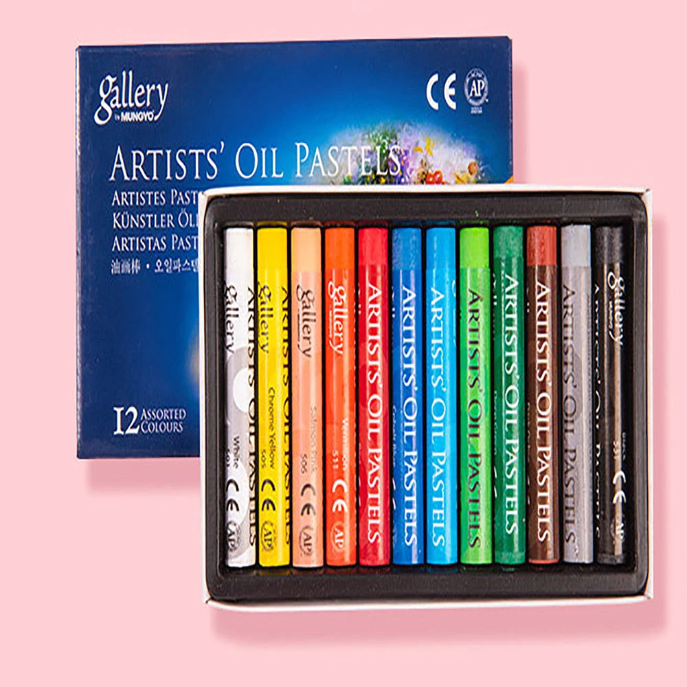 Personalized Oil Pastel Set — 12, 25 & 50 Colors
