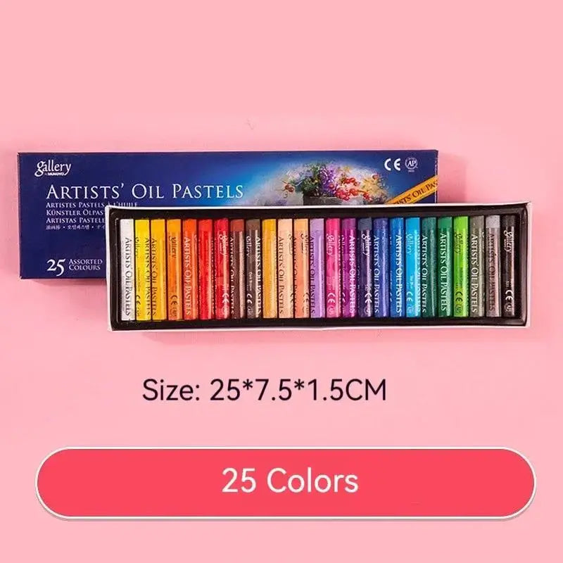 Personalized Oil Pastel Set — 12, 25 & 50 Colors