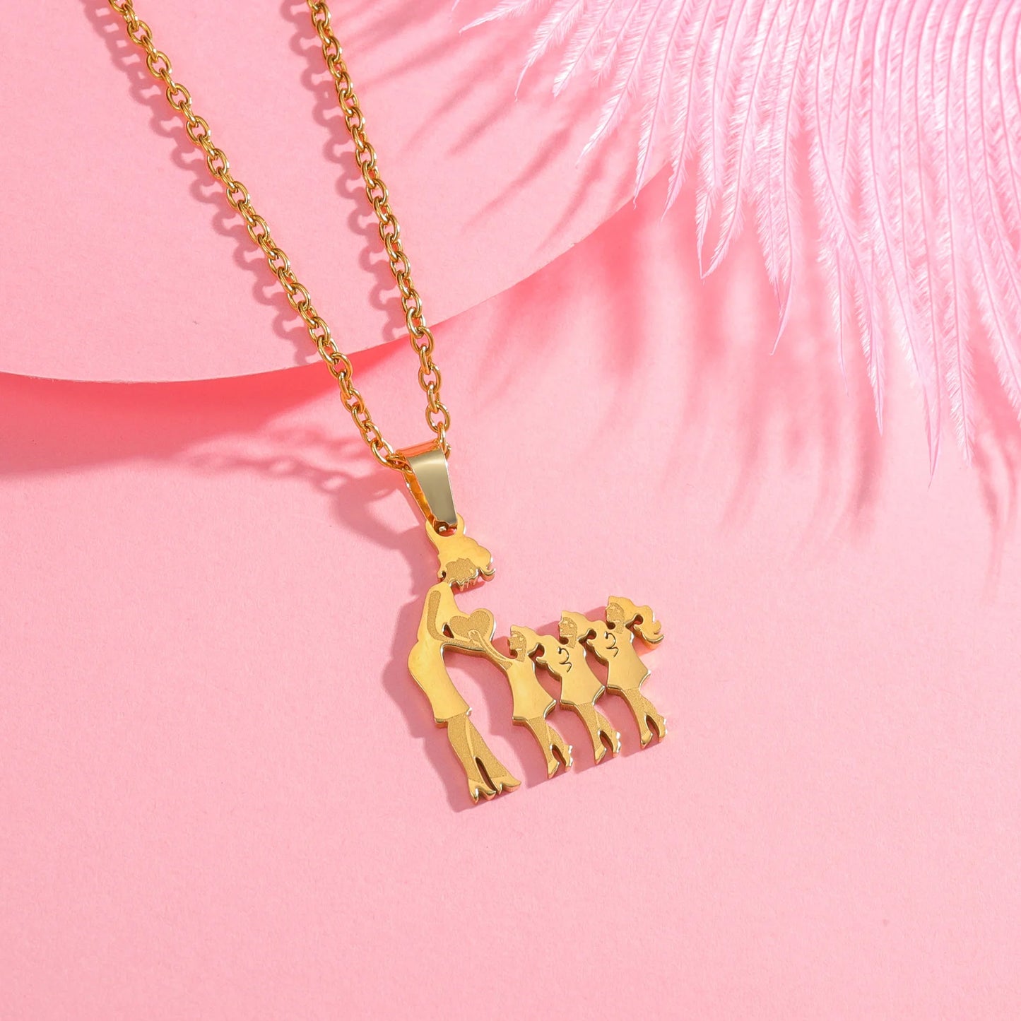 Personalized Mama & Kids Family Necklace