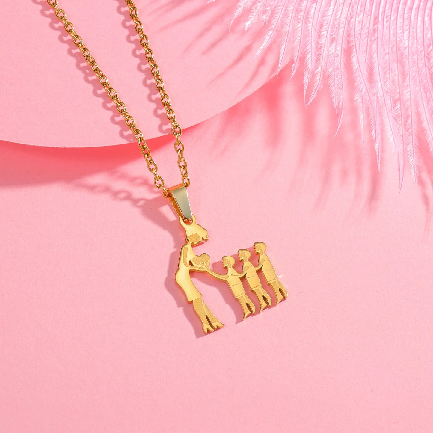 Personalized Mama & Kids Family Necklace