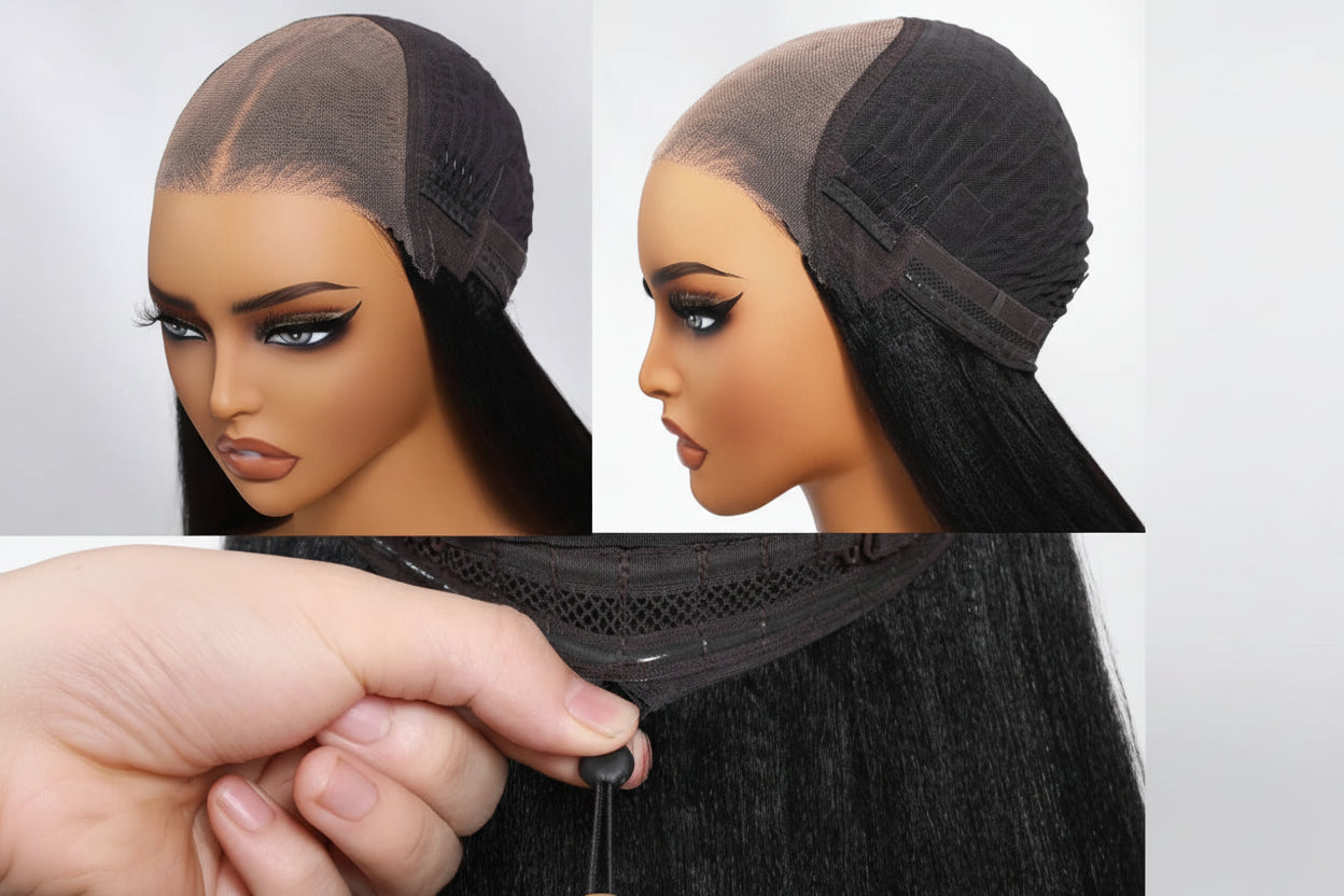 Pre Cut Pre Bleached 7x5 Lace Silky Straight Bob Wig Human Hair Glueless Wig Ready To Wear 150% Density