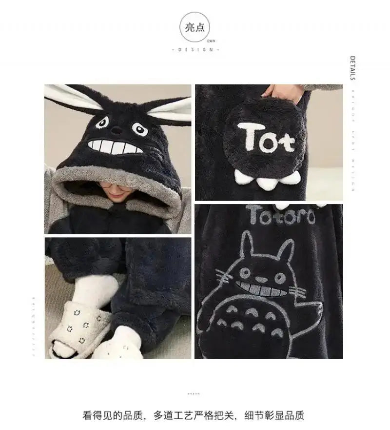 Pikachu Print Men's Fleece Pajama Set