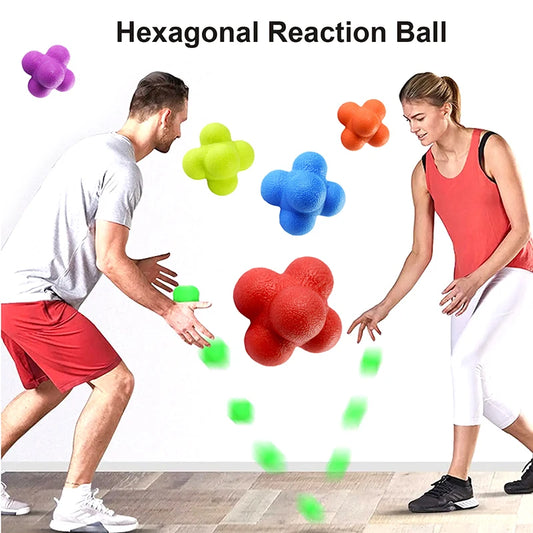 Hexagon Reaction Ball – Agility & Reflex Training Ball
