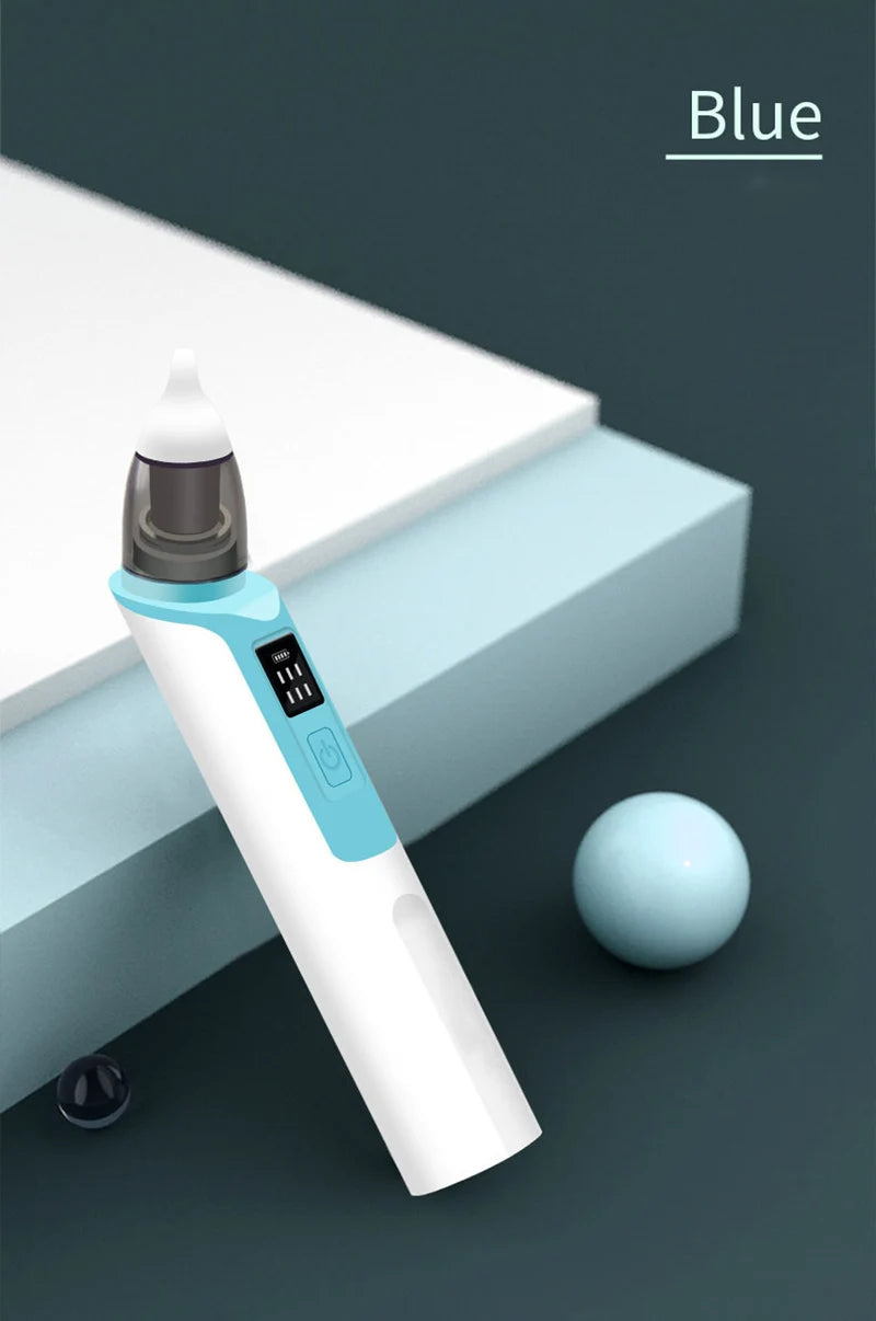 Baby Electric Nasal Aspirator — Rechargeable Newborn Nose Cleaner