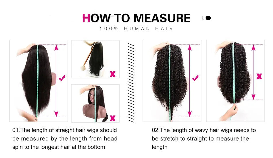 13x4 Bye Bye Slip Lace Frontal Wet & Wavy 2-in-1 Glueless Human Hair Wig