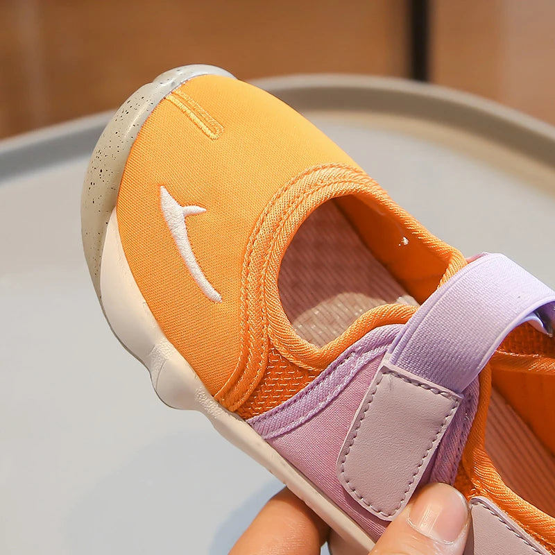 Children's Sneakers Spring Autumn New Girls School Sports Shoes Fashion Versatile Kids Causal Boys Basketball Shoes Soft Bottom