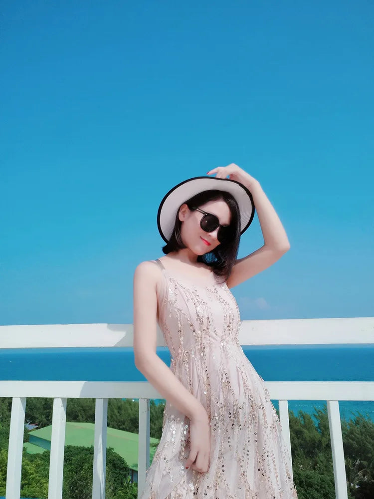 The Same Dresses Party for Mom and Baby Girls Matching Vacation Outfits Mother and Daughter Beach Clothes Women Summer Dress