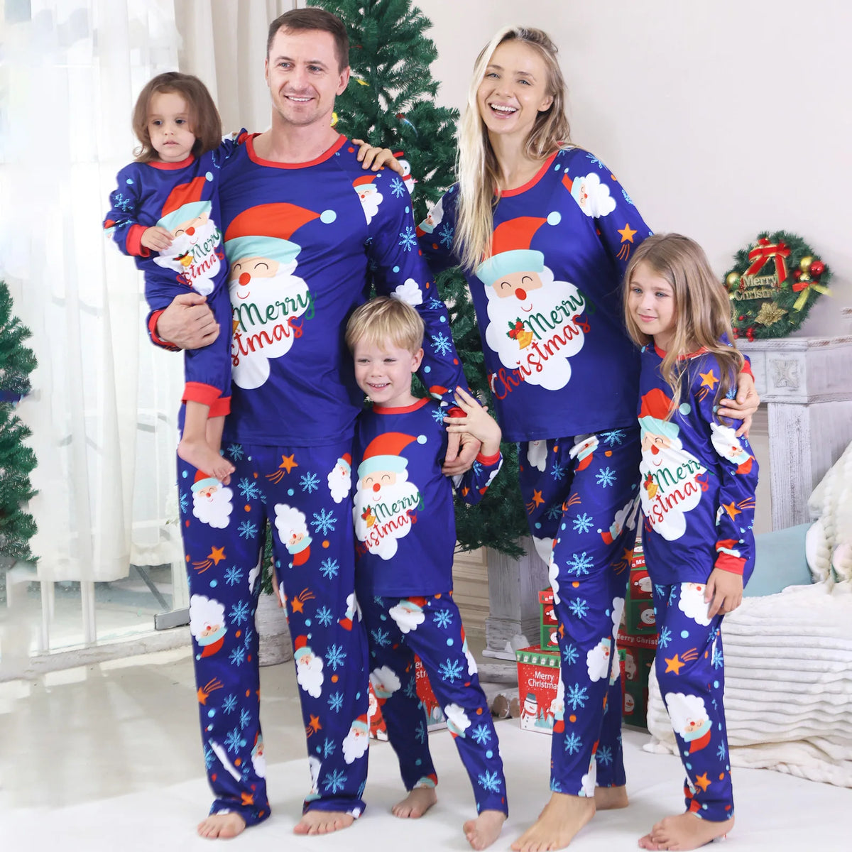 Santa Claus Family Matching Pajama Set