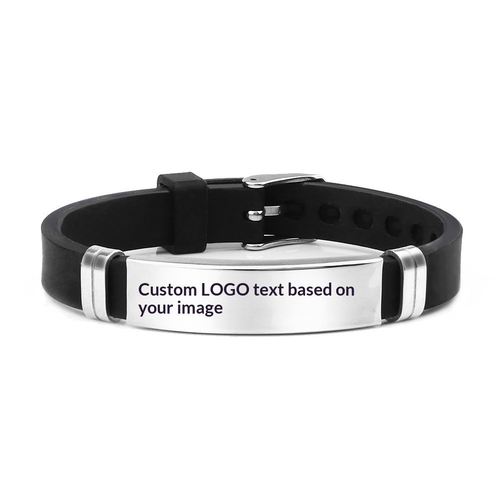 Medical Alert Allergy Warning Bracelet - Customizable