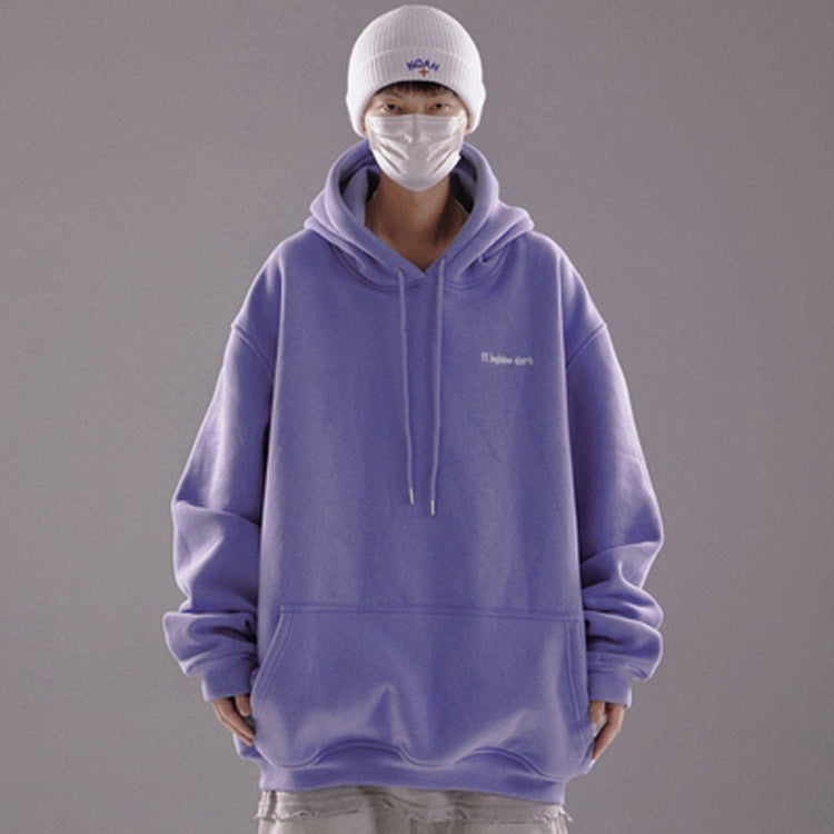 American Style Functional Hoodie Men's Loose Long Sleeves