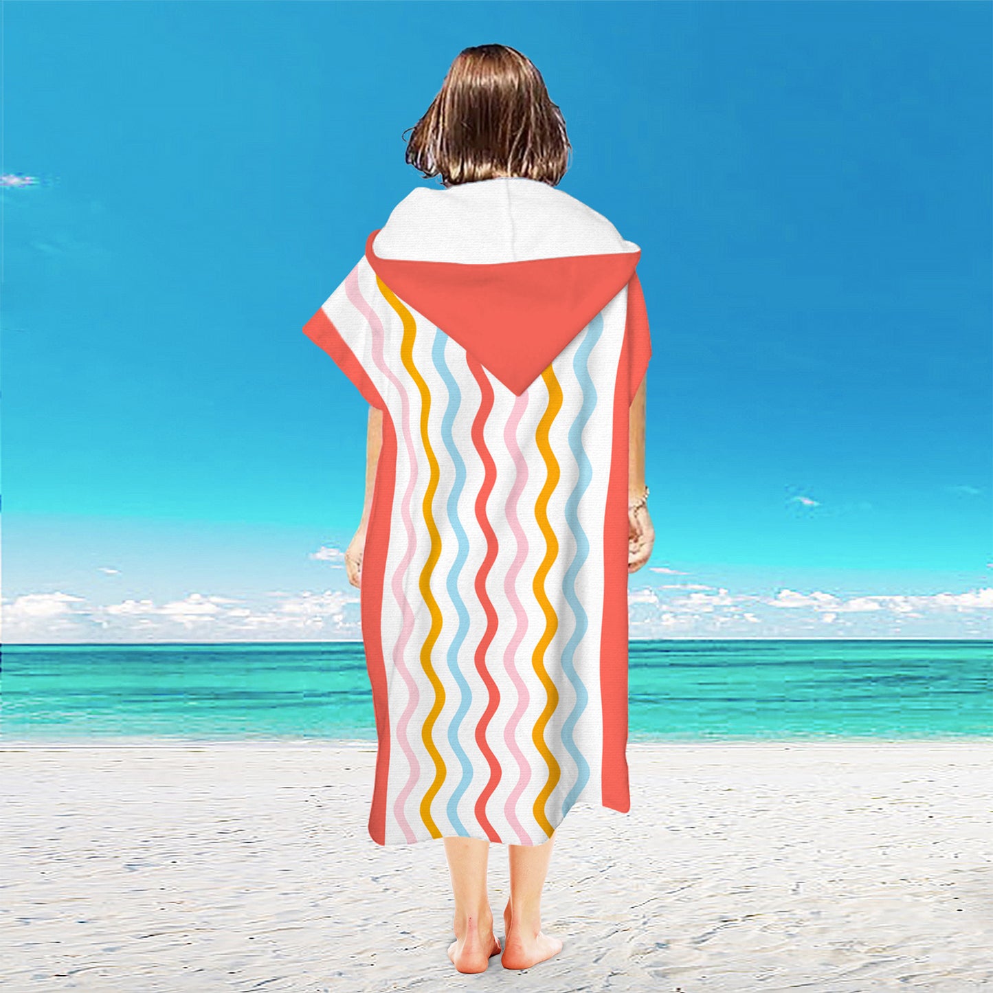 Microfiber Cloak Beach Quick-drying Bathrobe Cloak Beach