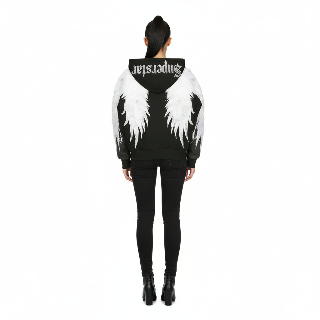 Fashion Casual Printed Polyester Sweater