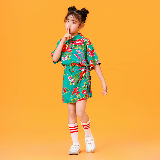 Children's Performance,  Clothing Daily Pure Cotton Set