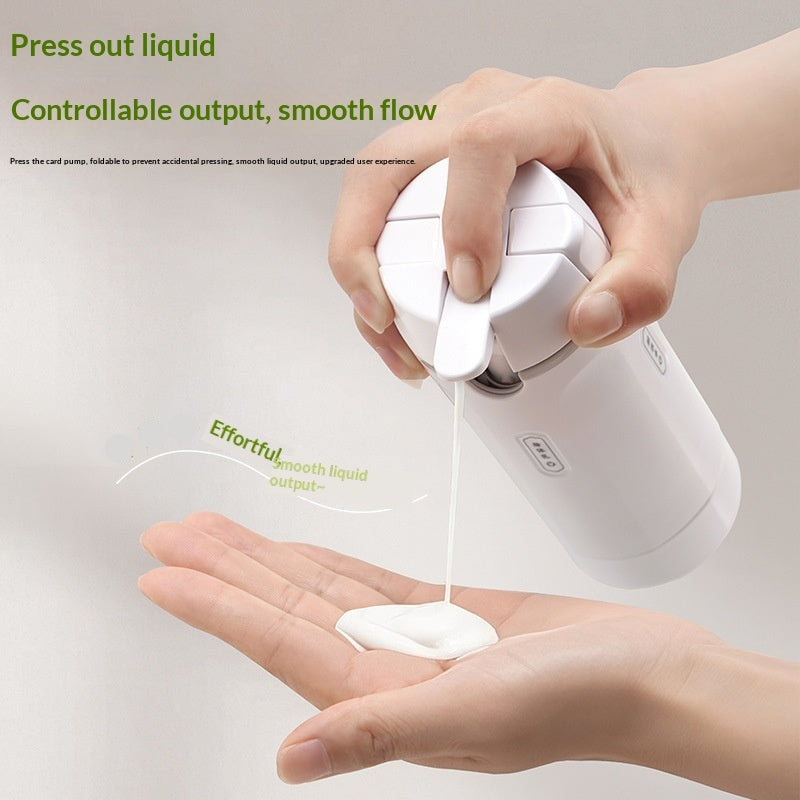 4-in-1 Travel Dispenser Set — Leak-Proof Refillable Bottles for Toiletries