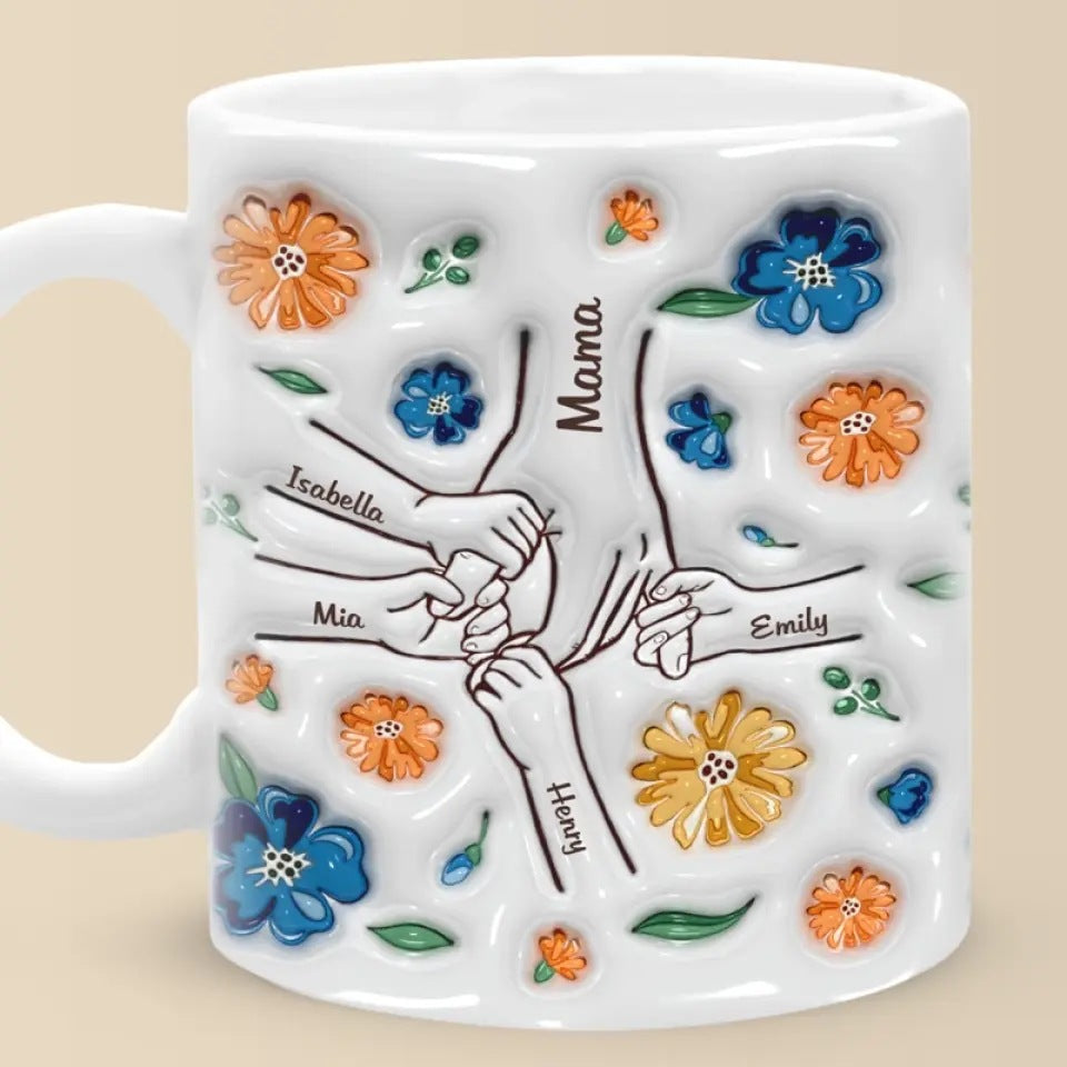 Taza personalizable con efecto 3D creativo