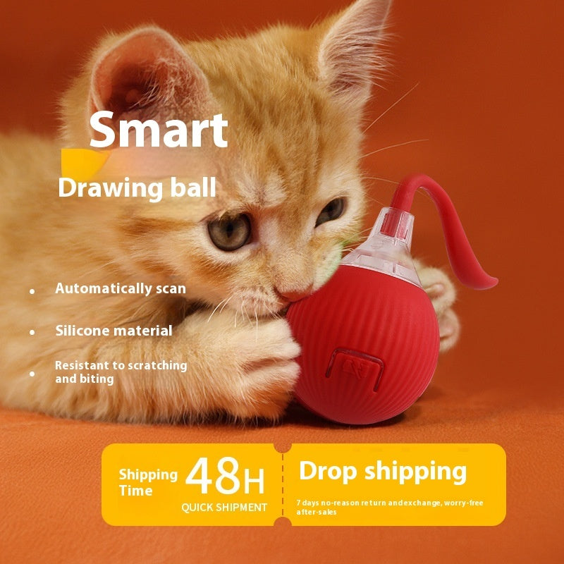 Interactive PET Toy Ball Super Drive Cat Rolling Ball