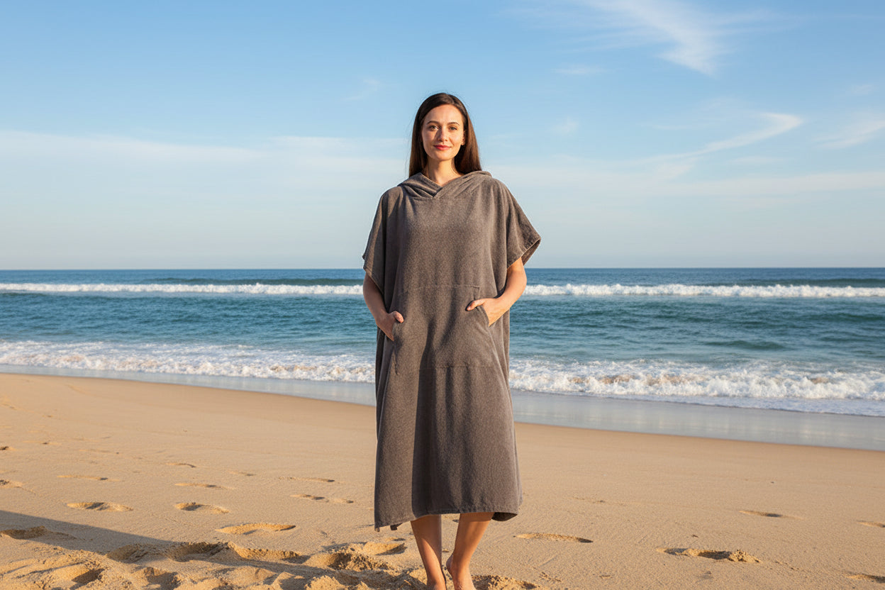 Ultrafine Fiber Thickened Warm Cloak Bathrobe